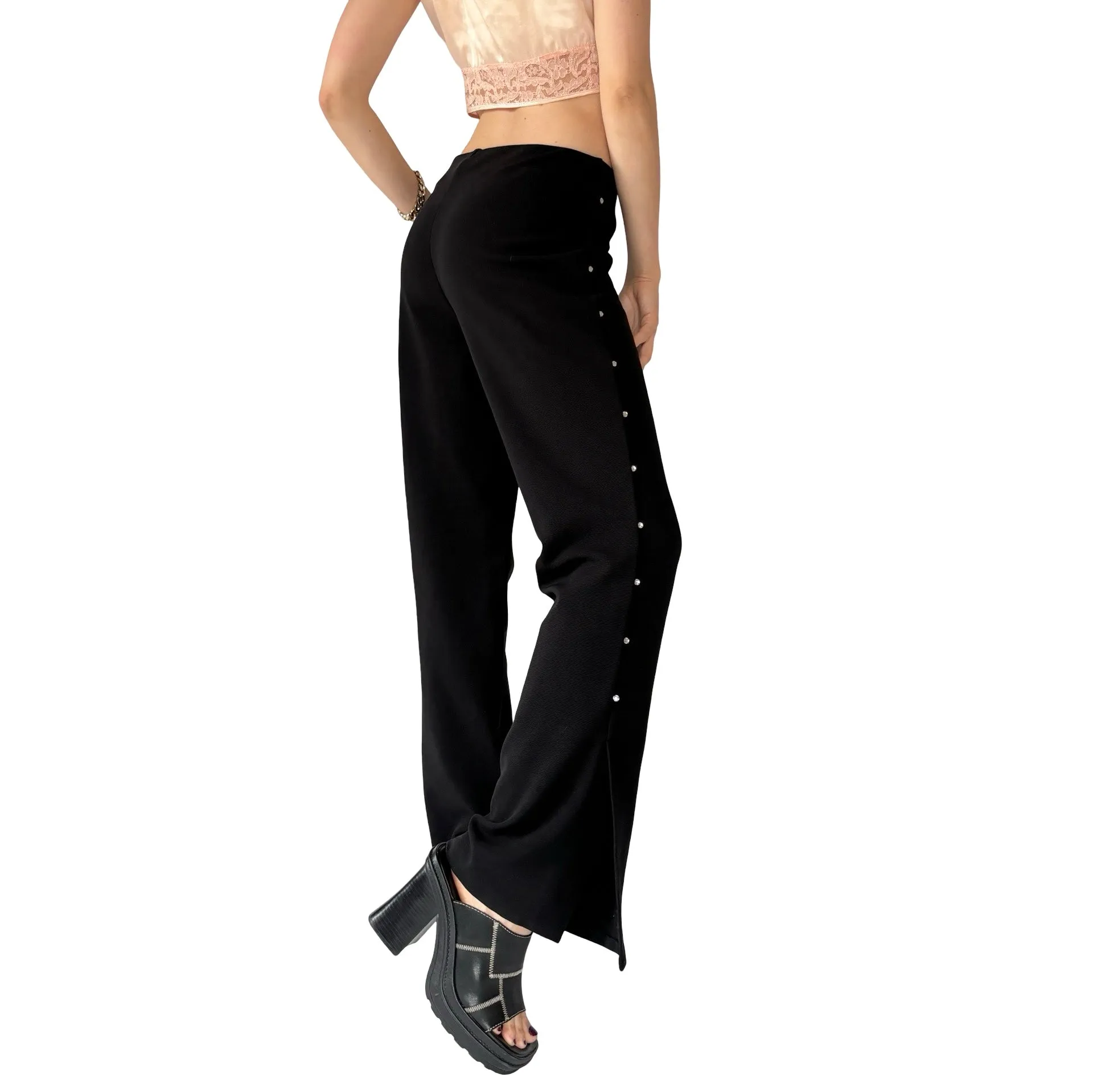 90s Rhinestone Flares (S)