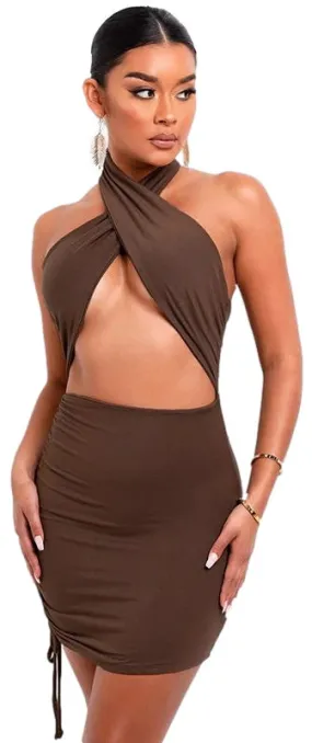 Halter Mini Dress