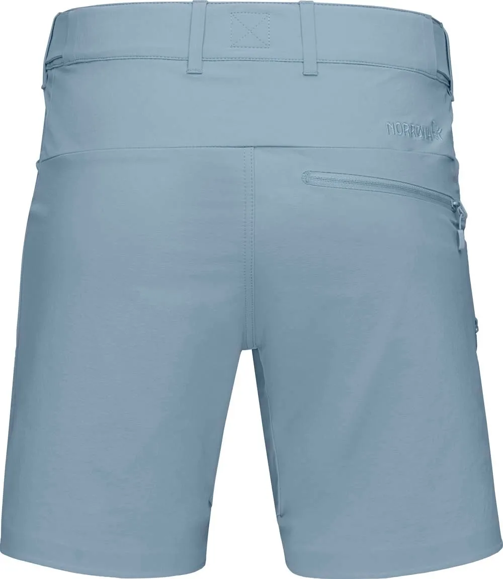 Norrøna  Women&#x27;s Falketind Flex1 Shorts Blue Fog | Buy Norrøna  Women&#x27;s Falketind Flex1 Shorts Blue Fog here | Outnorth