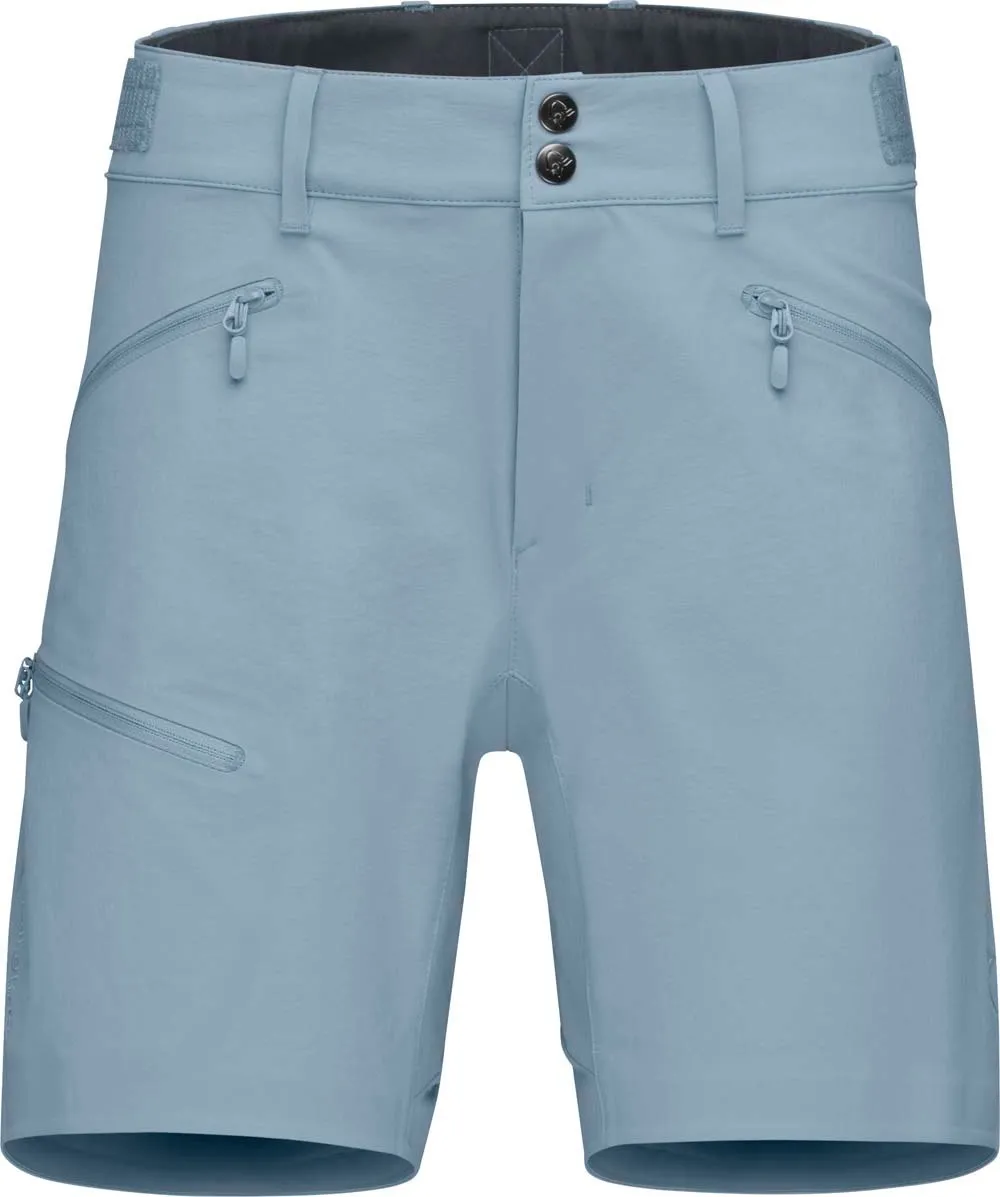 Norrøna  Women&#x27;s Falketind Flex1 Shorts Blue Fog | Buy Norrøna  Women&#x27;s Falketind Flex1 Shorts Blue Fog here | Outnorth